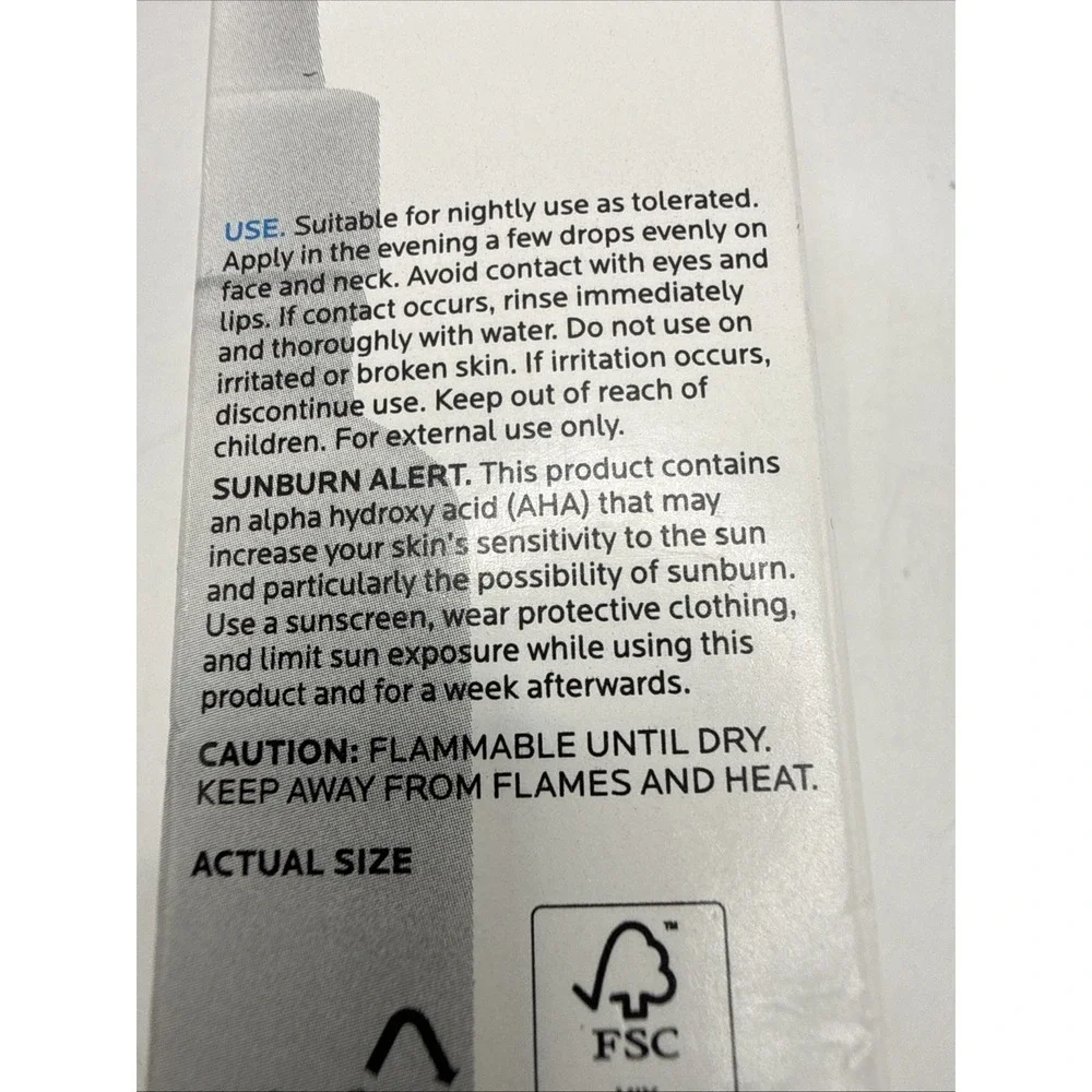 La‎ Roche-Posay Uneven Skin Glycolic B5 Serum Brightening 1oz EXP4/2027+ B99-93